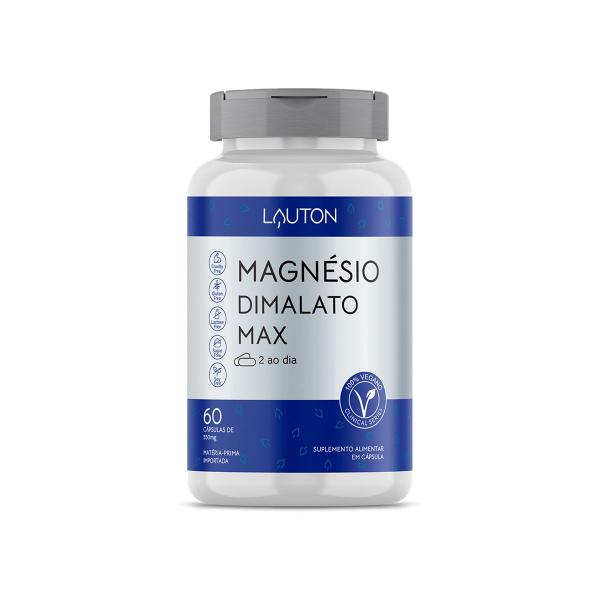 Imagem de Magnésio Dimalato Max  60 Cápsulas  Lauton Nutrition.