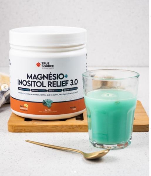 Imagem de Magnesio + Inositol Refief 3.0 Sabor Maracujá de 350g-True Source