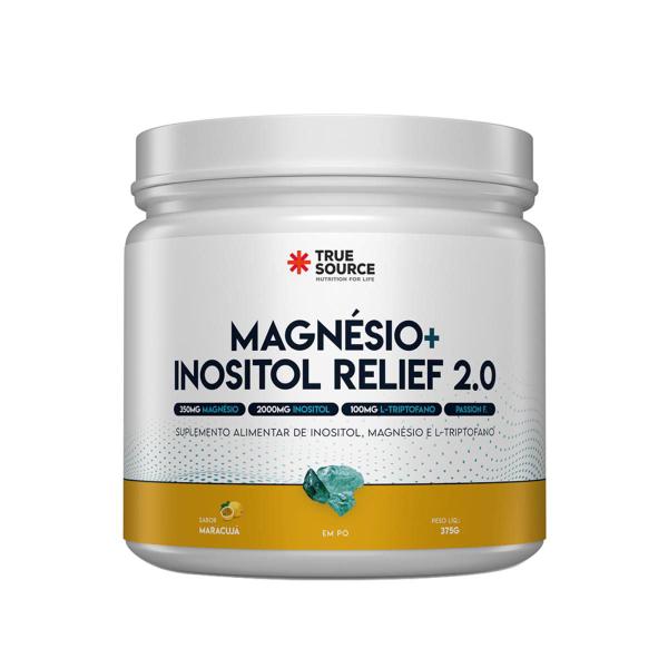 Imagem de Magnésio + Inositol Relief 2.0 Maracujá True Source 375g