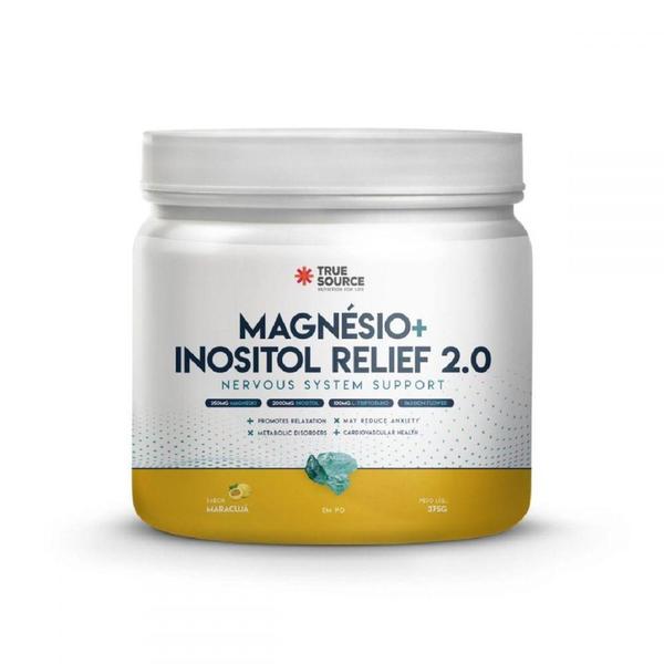 Imagem de Magnésio Inositol Relief Sabor Maracujá (300g) - True Source