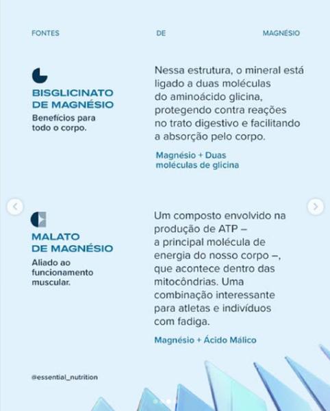 Imagem de Magnesio Mg Complex 04 Magnesios com 90 Cápsulas- Essential Nutrition