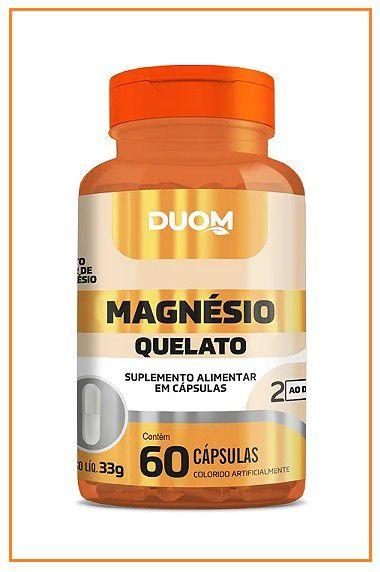 Imagem de Magnésio Quelato C/60 Cápsulas 650mg - Duom