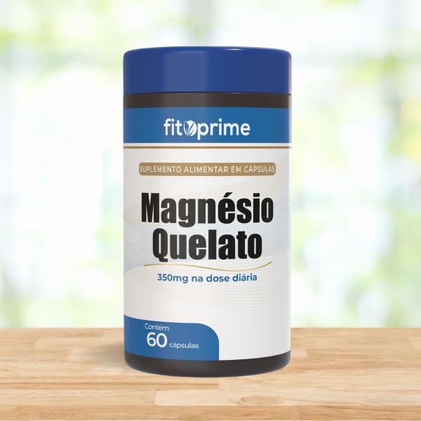 Imagem de Magnésio Quelato Concentrado 750mg 60 Cápsulas Fitoprime