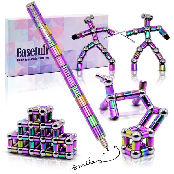 Magnetic Fidget Pen Easefuli Upgrade para meninos e meninas Imagem de Magnetic Fidget Pen Easefuli Upgrade para meninos e meninas
