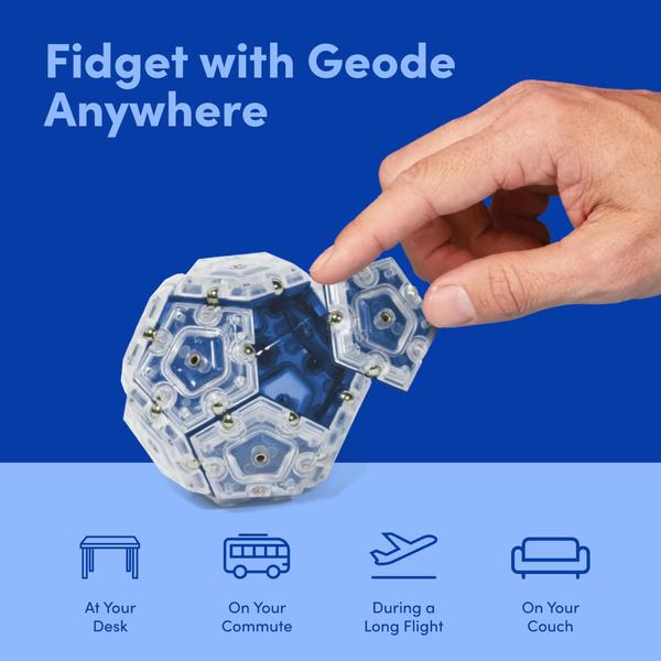 Imagem de Magnetic Fidget Toy Speks Geode Sphere para adultos e adolescentes