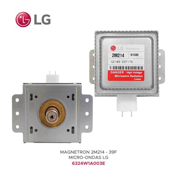 Imagem de Magnetron 2m214 Original LG Ms3052 Ms3057 Mh7053 6324w1a003e