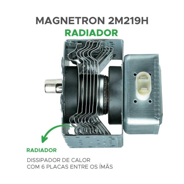 Imagem de Magnetron 2m219h = 2m167b-m16 - Novo Para Diversos Modelos