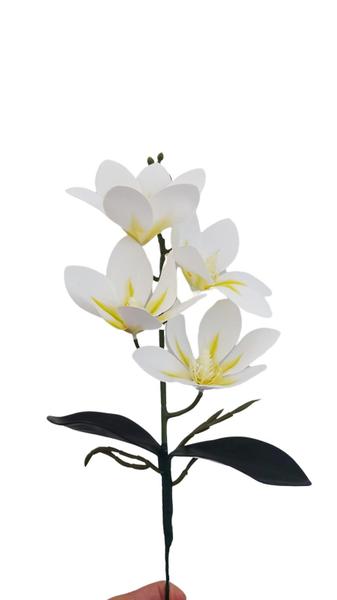 Imagem de Magnólia Galho com 04 Flores Silicone 35 cm