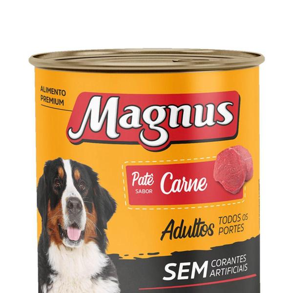 Imagem de Magnus patê cães  adulto carne 280g