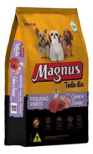 Imagem de Magnus Premium Todo Dia Adultos Pequeno Porte Carne E Frango 15kg