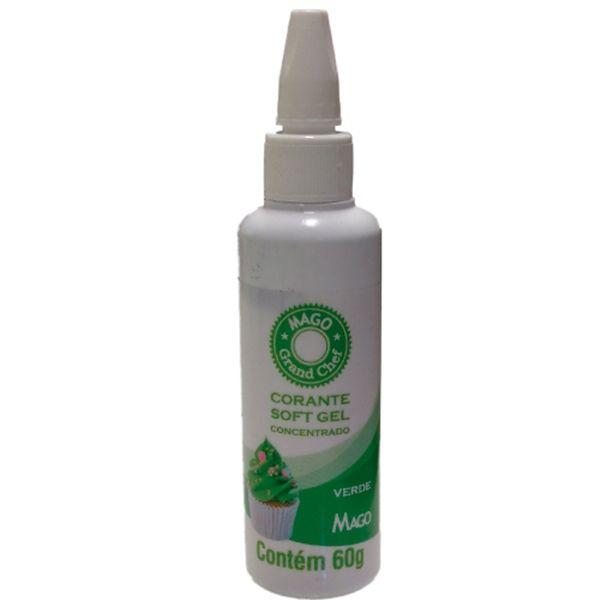 Mago Corante Soft Gel Verde com 60gr Imagem de Mago Corante Soft Gel Verde com 60gr