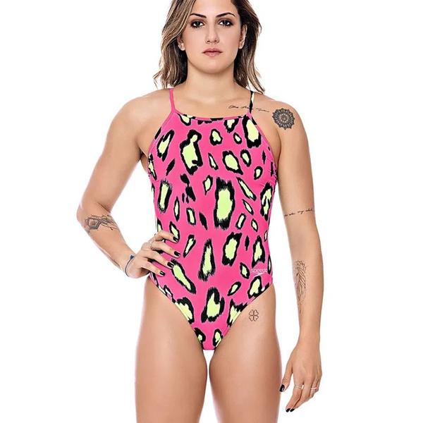 Imagem de Maiô de Natação Adulto Leopard Speedo