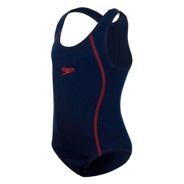 Imagem de Maiô Infantil Speedo Acqua Basic Marinho - 029502