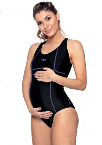 Imagem de Maiô Natação Hidroginástica Speedo Cozy Gestantes - Grávidas 1 A 9 Meses