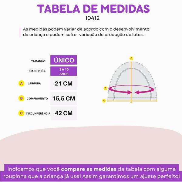 Imagem de Maiô + Touca Natação Infantil Menina Proteção Uv C/elastano