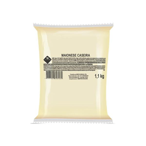 Maionese Caseira Junior Pouch 1,1Kg Imagem de Maionese Caseira Junior Pouch 1,1Kg