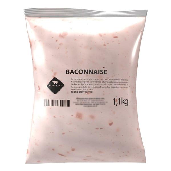 Imagem de Maionese de Bacon Baconnaise Junior Molho Lanche Pouch 1,1Kg