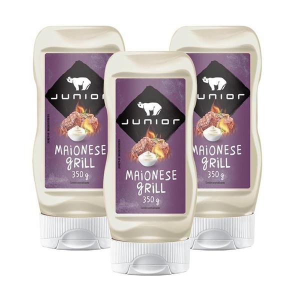 Maionese Grill Junior 350gr - 3 Unidades Imagem de Maionese Grill Junior 350gr - 3 Unidades