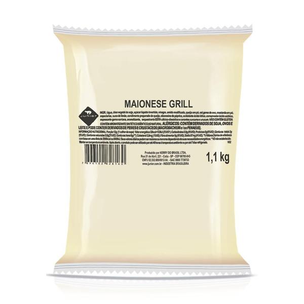 Maionese Grill Junior Pouch 1,1Kg Imagem de Maionese Grill Junior Pouch 1,1Kg