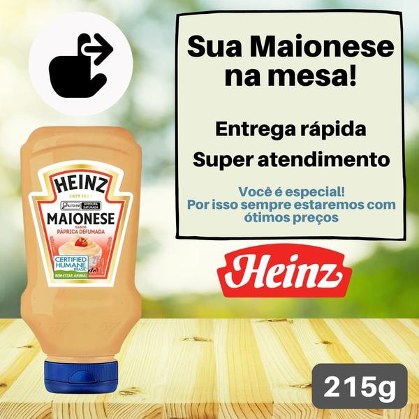 Imagem de Maionese Heinz 215g Molho Livre De Amidos E Sem Glúten