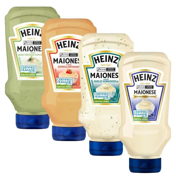 Imagem de Maionese Heinz 215g Molho Livre De Amidos E Sem Glúten