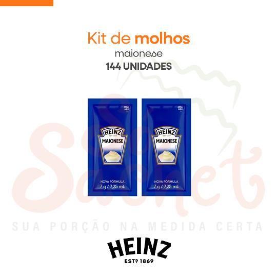 Imagem de Maionese heinz sachê 7g c/ 144 unidades