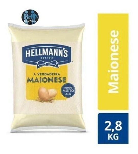 Imagem de Maionese Hellmanns A Verdadeira Hellmann' Pacote Bag - 2,8kg