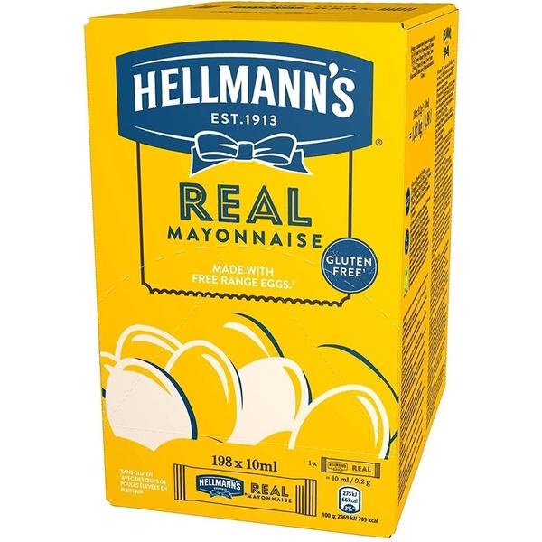 Imagem de Maionese Hellmanns Cx 168 Sachês De 7g