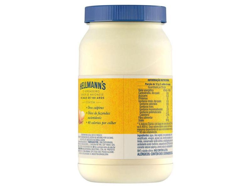 Imagem de Maionese Hellmanns Tradicional - 500g