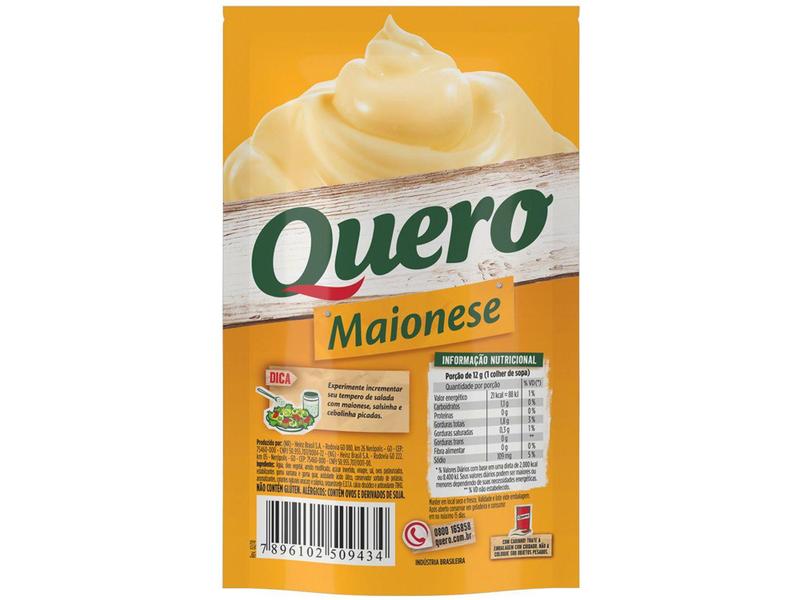 Maionese Quero Tradicional Sachê 200g Imagem de Maionese Quero Tradicional Sachê 200g
