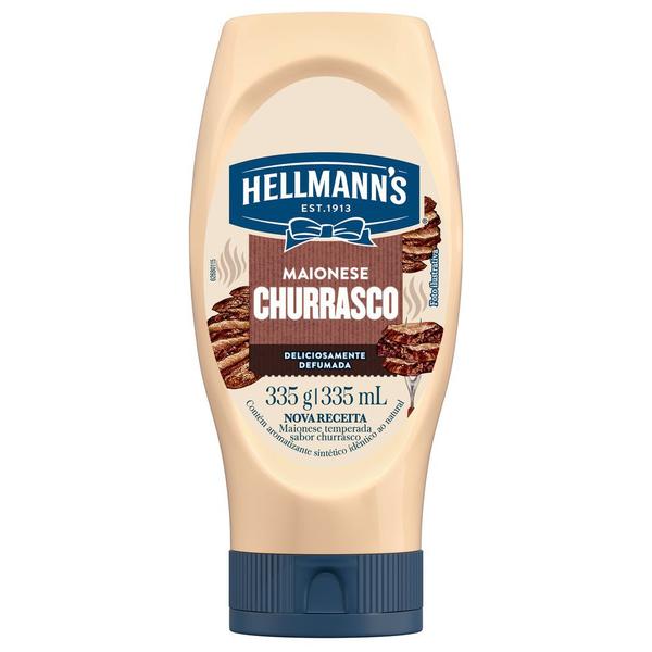 Imagem de Maionese Temperada Churrasco Hellmann'S Squeeze 335G