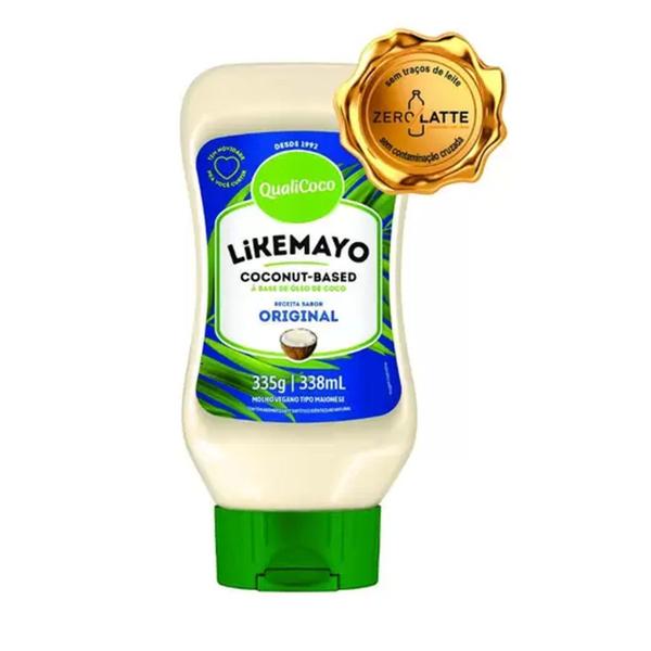 Imagem de Maionese Vegana Likemayo Qualicoco 335g (6 unidades)