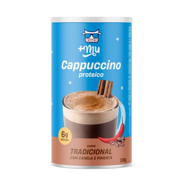 Imagem de Mais Mu Cappuccino Proteico Canela e Pimenta - 200g +Mu