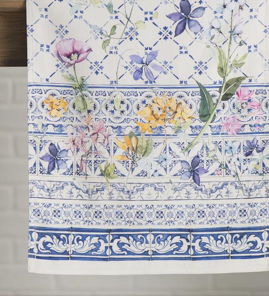 Imagem de Maison d' Hermine Faïence 100% Cotton Easter Table Runner for Party  Jantar  Feriados   de cozinha Primavera/Verão (14,5 Polegadas por 72 Polegadas)