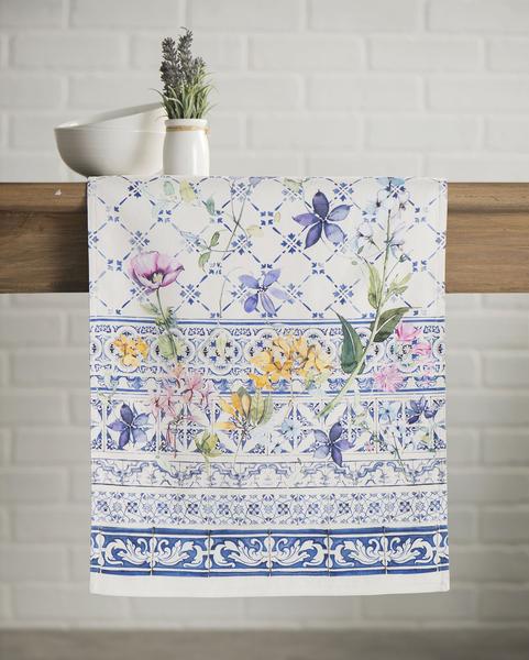 Imagem de Maison d' Hermine Faïence 100% Cotton Easter Table Runner for Party  Jantar  Feriados   de cozinha Primavera/Verão (14,5 Polegadas por 72 Polegadas)