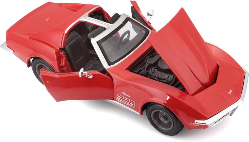 Imagem de Maisto - corvette stingray 1970 - vermelho