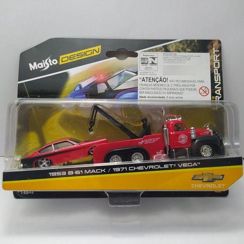 Imagem de Maisto Design Elite Transport 1:64 B61 Mack & Vega