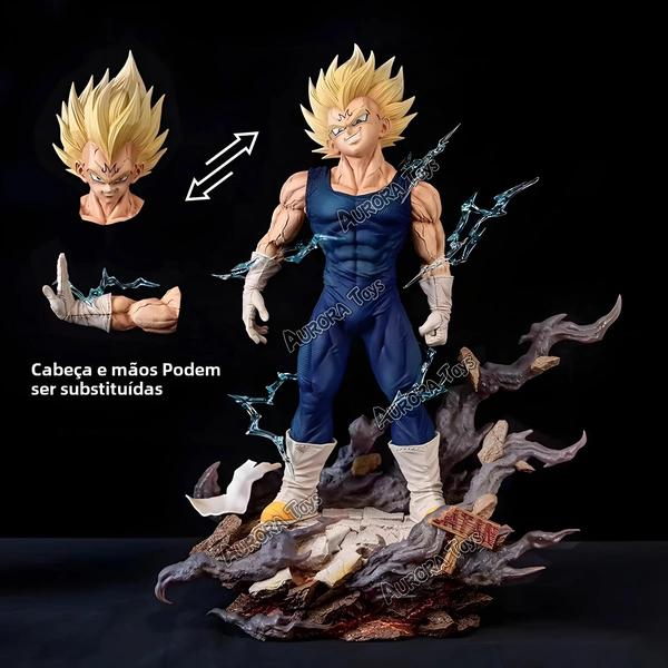 Imagem de Majin Vegeta Anime Dragon Ball Z Figura De Ação 12,6 Polegadas PVC Modelo Brinquedo Presente