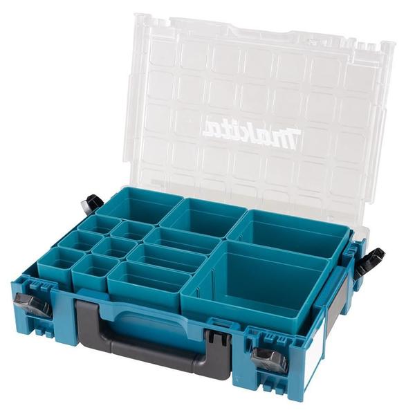 Makita 191X80-2 Maleta Modular 13 Caixas Internas Makpac Imagem de Makita 191X80-2 Maleta Modular 13 Caixas Internas Makpac