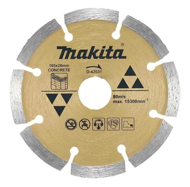 Imagem de Makita D-42531 Discos Diamantado Seg 105X20Mm 10 Unidades