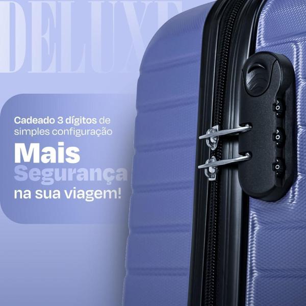 Imagem de Mala 23Kg De Viagem Média Super Elegante Resistente