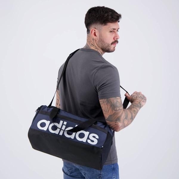 Imagem de Mala Adidas Duffel Logo Linear P Marinho