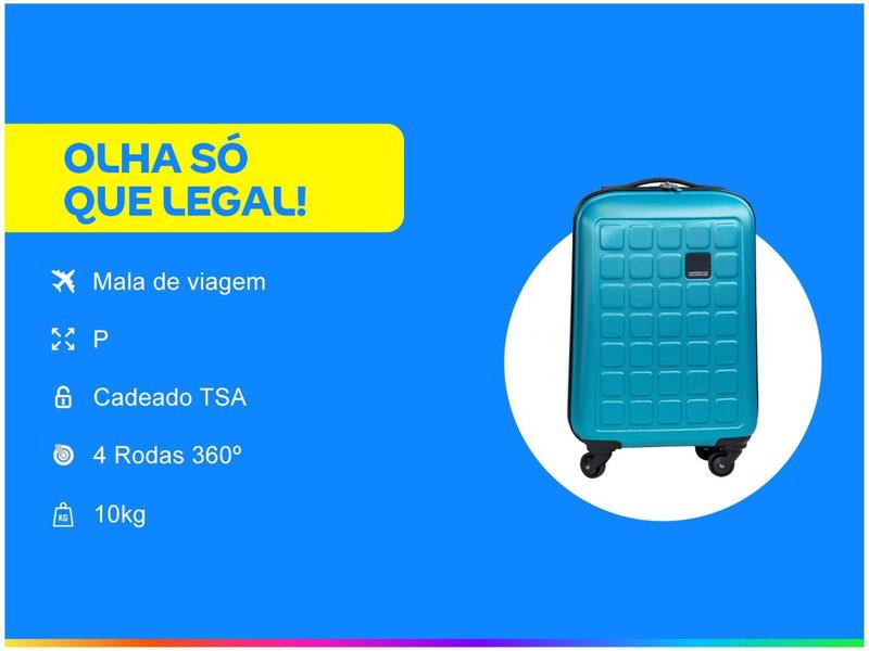 Imagem de Mala American Tourister Pequena - com Giro 360º Cirrus Light 133999-1388