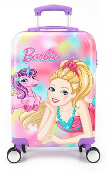 Imagem de Mala Barbie Girl Policarbonato 33x53x24cm - Resistente