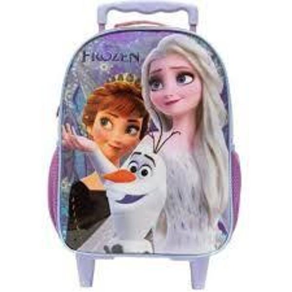 Imagem de Mala com rodas mochila escolar rodinhas 16 frozen xeryus