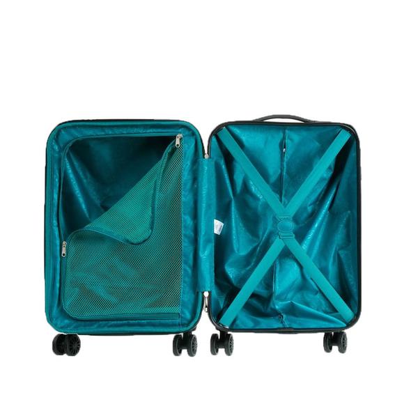 Imagem de Mala de Bordo Abs Expansível para Viagem American Tourister By Samsonite Cuiabá Cadeado Tsa Prata