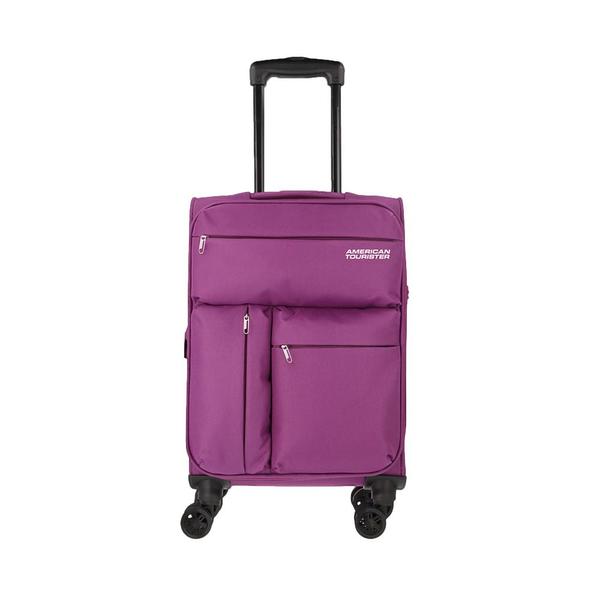 Imagem de Mala de Bordo American Tourister By Samsonite New Rio Poliéster Expansível Tsa Rosa