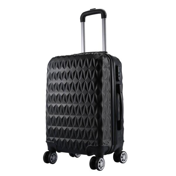 Mala de Bordo Viagem Pequena ABS - (55 x 35 x 22cm) C/ 4 Rodinhas 360º - (Regulamentação A... Mala de Bordo Viagem Pequena ABS - (55 x 35 x 22cm) C/ 4 Rodinhas 360º - (Regulamentação A...