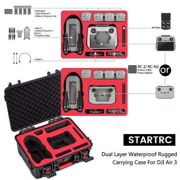 Imagem de Mala de transporte STARTRC Air 3 impermeável para DJI Air 3 Combo