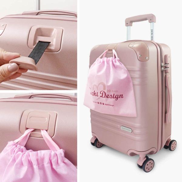 Imagem de Mala de Viagem Bordo 10kg Jack Design Elite AHZ24912 Rose